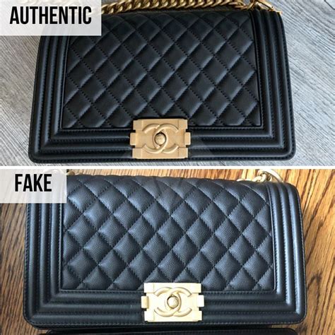 how to spot a fake chanel boy bag|how to check chanel authenticity.